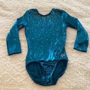 ❤️SOLD❤️AXS Gk Rhinestone leotard